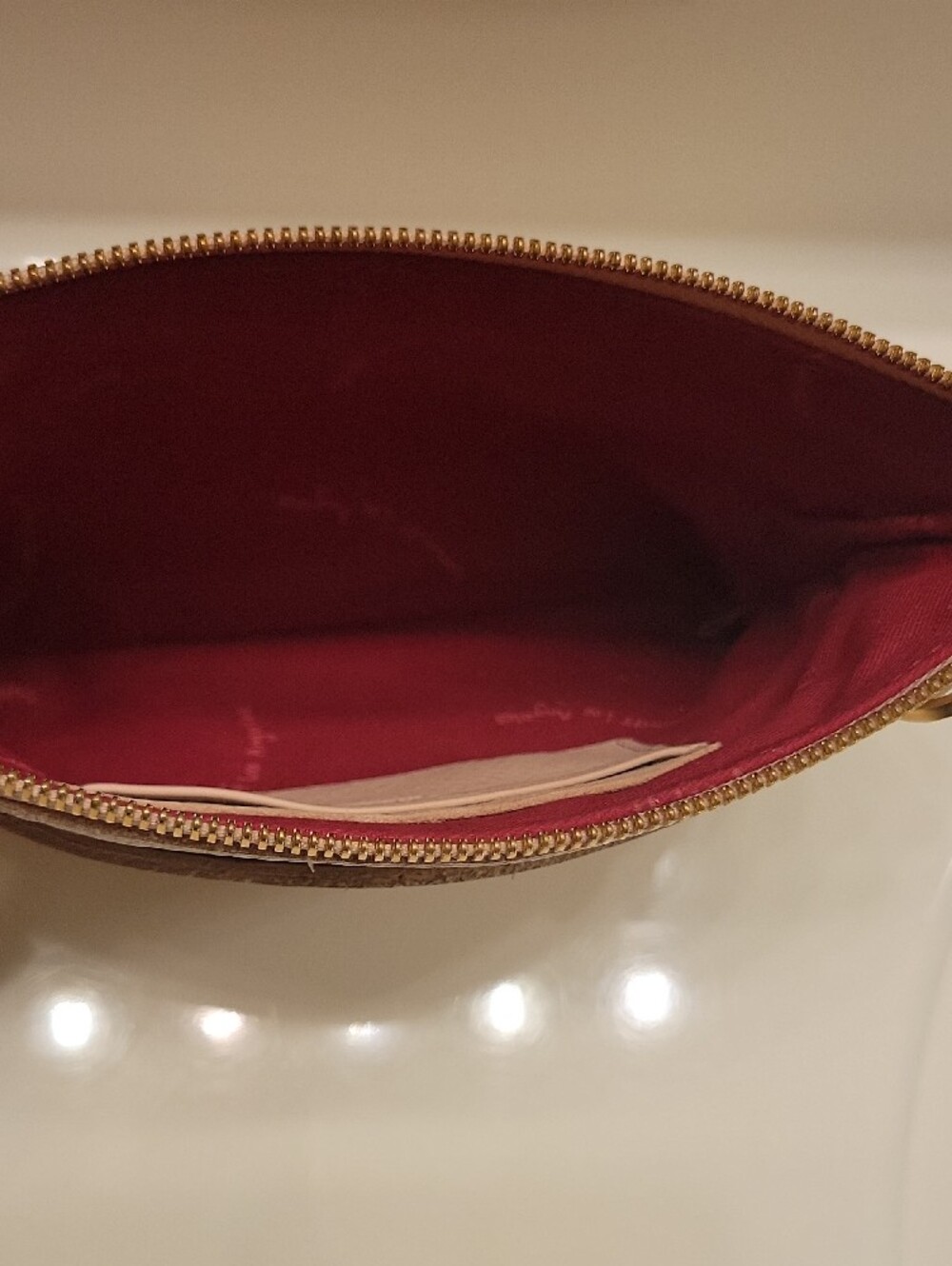 Hammitt Nash Blush Pink Leather Wristlet with Gold Hardware - Picture 7 of 16